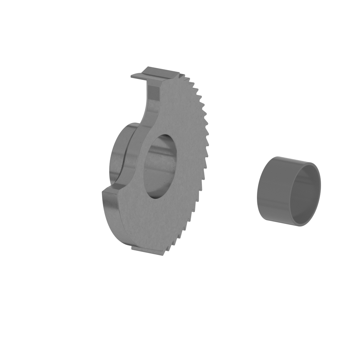 Zahnkranz mit Gleitbuchse