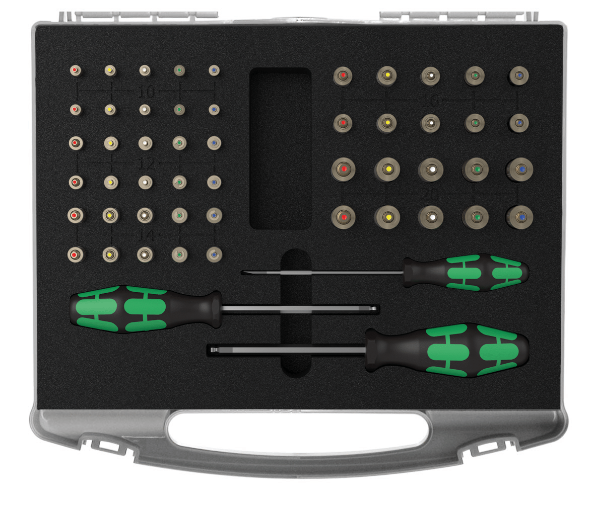 Federeinheitenset NEURO SWING 2 im Koffer Federeinheitenset NEURO SWING 2 im Koffer