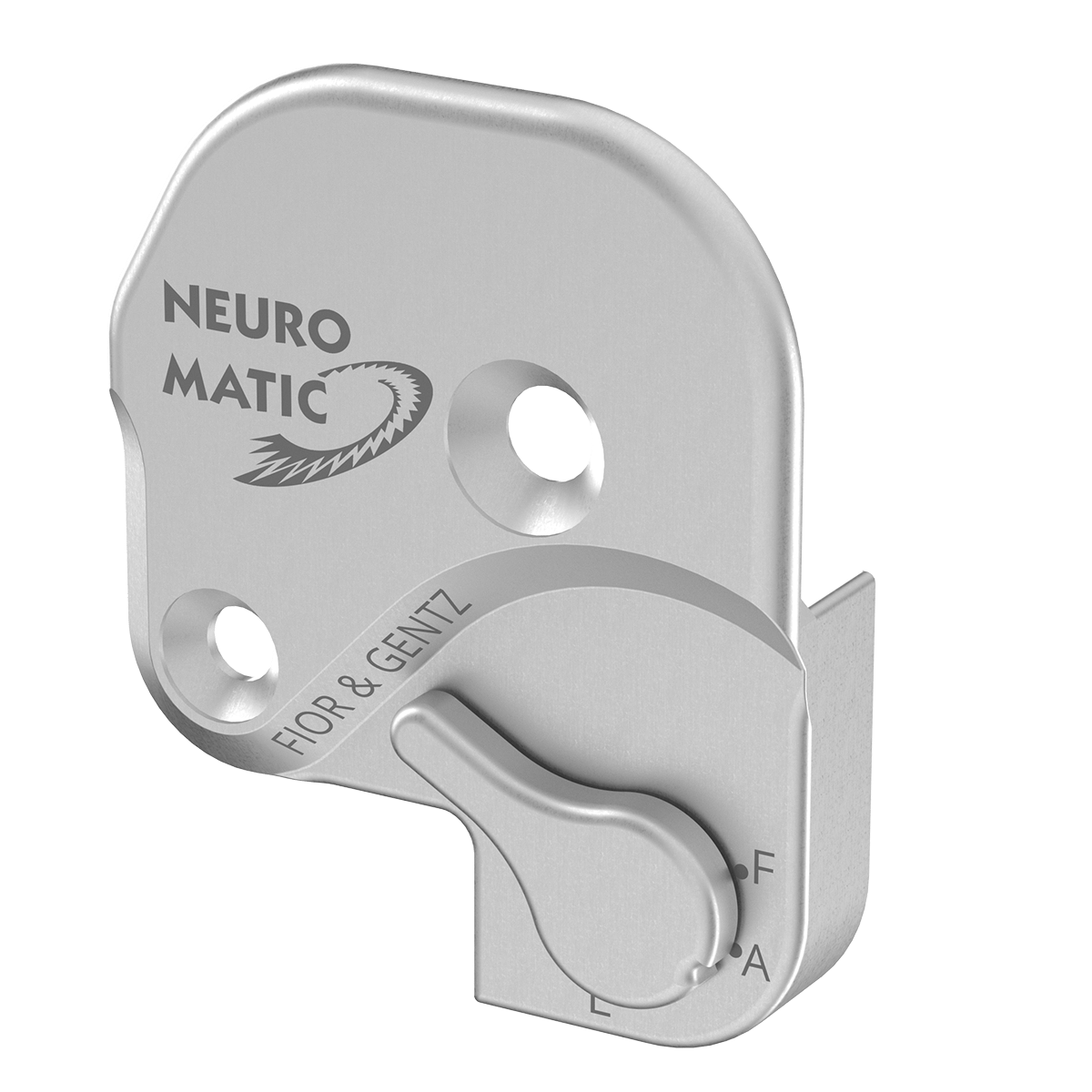 Deckplatte mit Bedienhebel