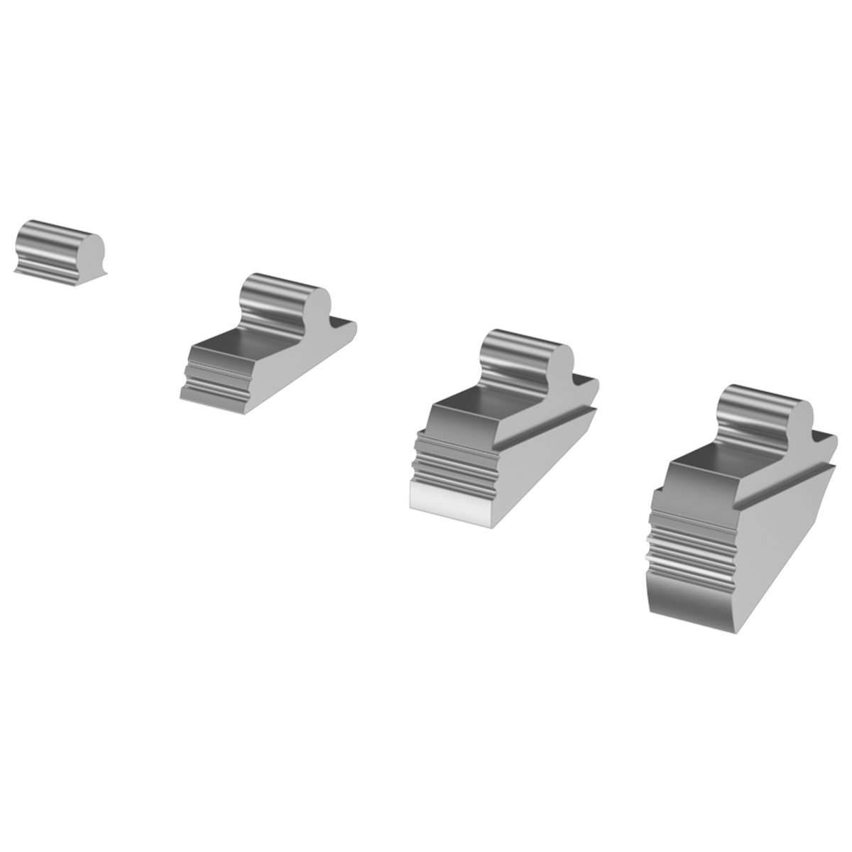 Anschlagsatz für 14mm Systembreite Anschlagsatz für 14mm Systembreite