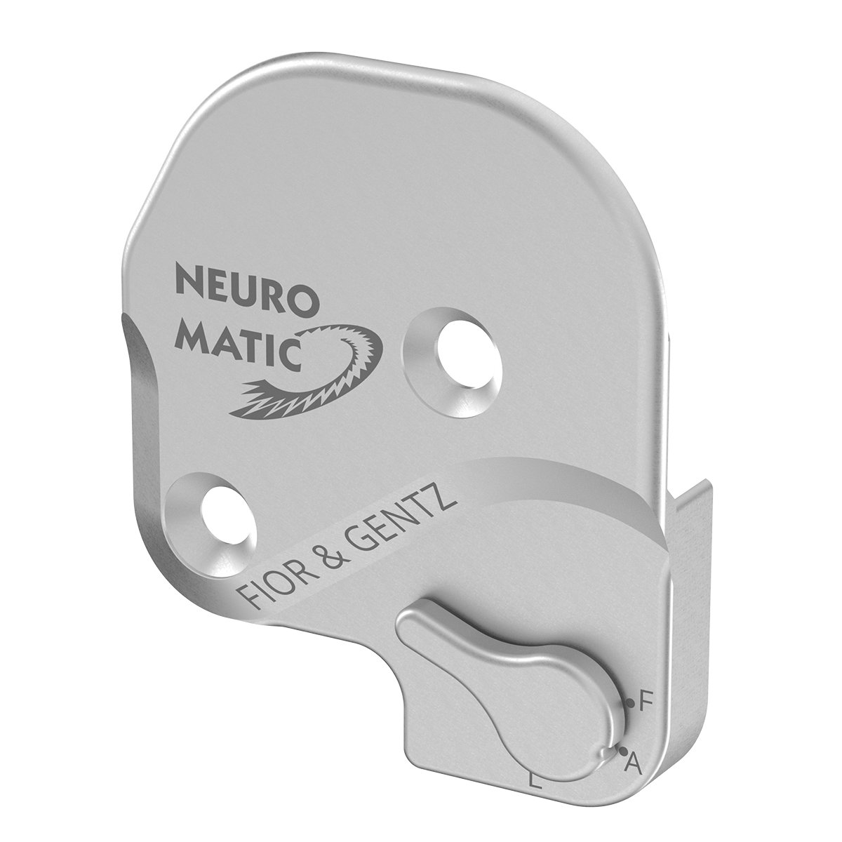 Deckplatte mit Bedienhebel