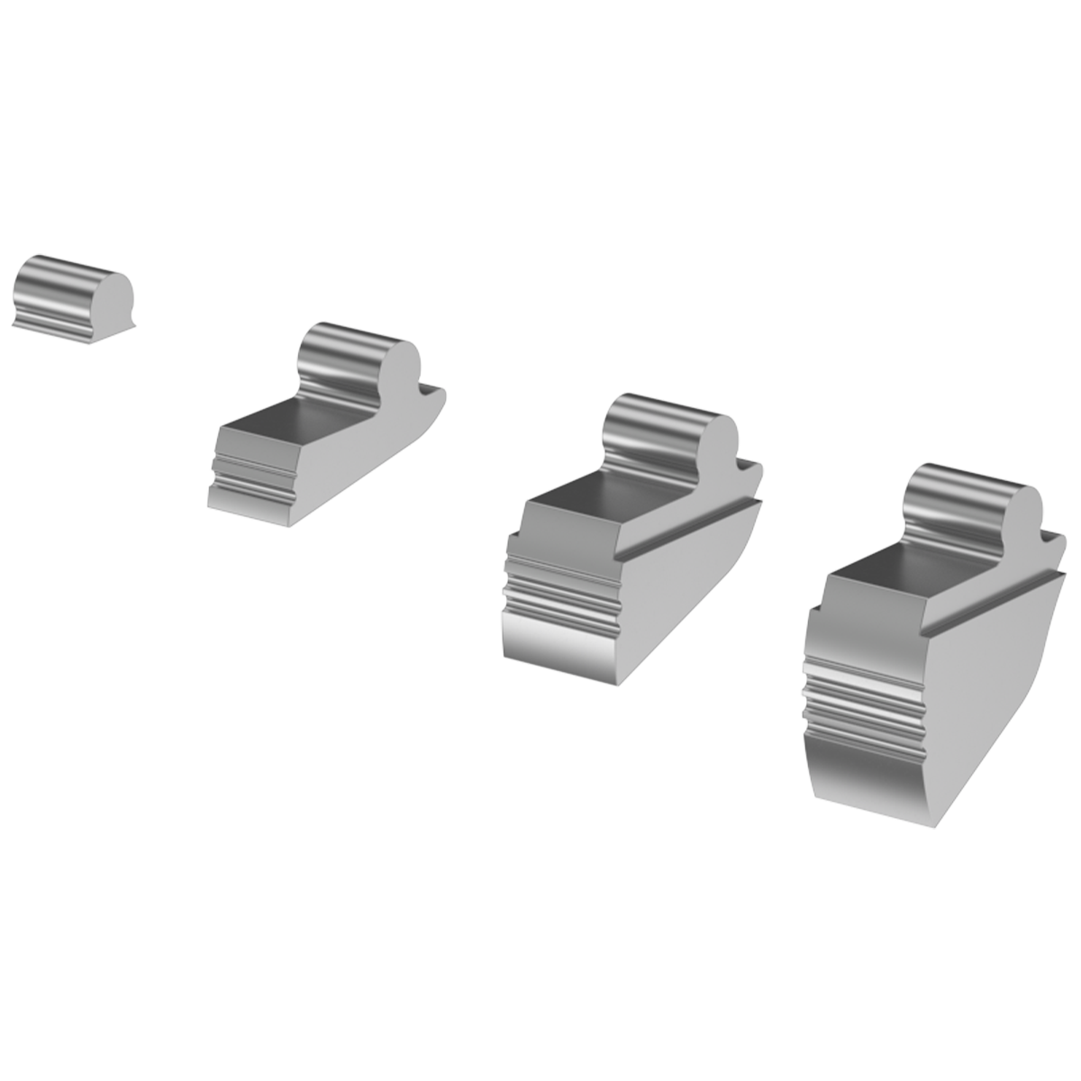 Anschlagsatz für 16mm Systembreite Anschlagsatz für 16mm Systembreite