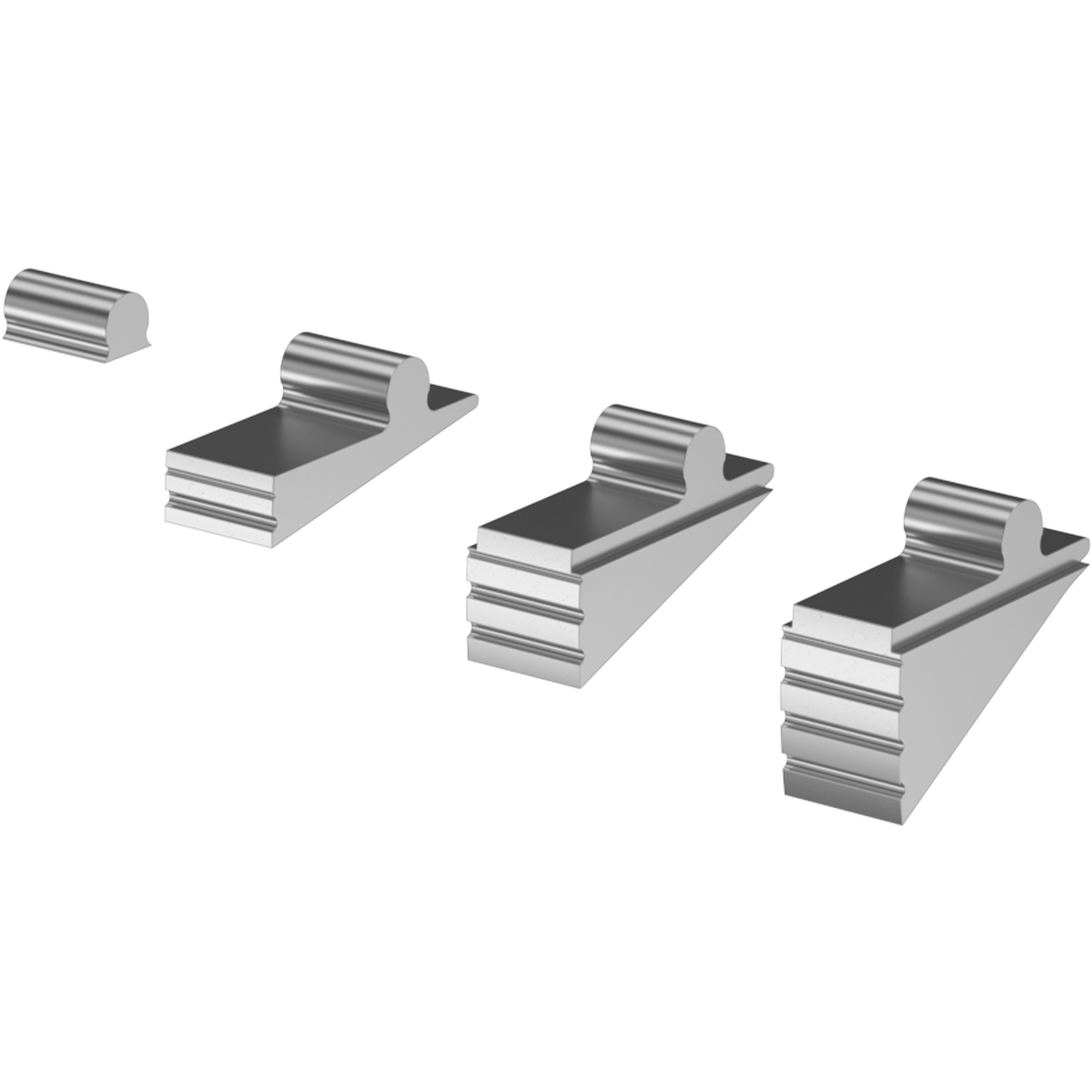 Anschlagsätze für 20mm Systembreite