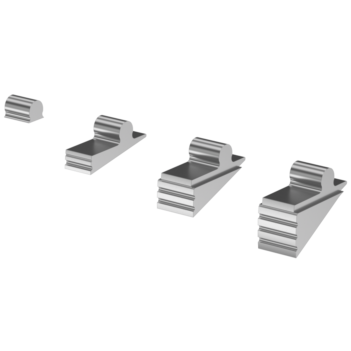 Anschlagsätze für 16mm Systembreite Anschlagsätze für 16mm Systembreite