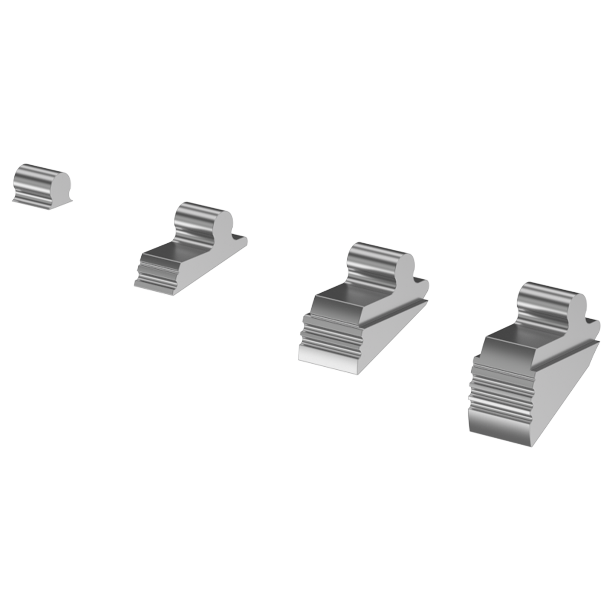 Anschlagsatz für 12mm Systembreite Anschlagsatz für 12mm Systembreite