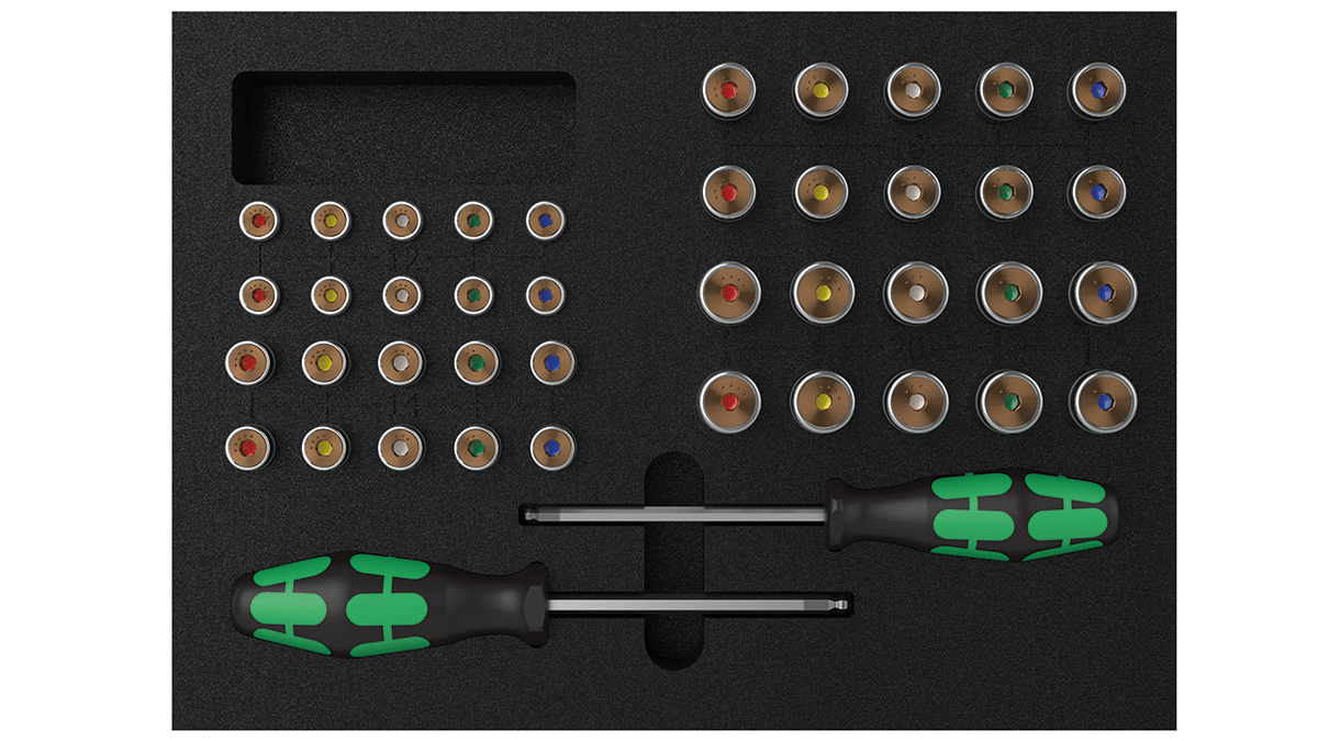 Federeinheitenset NEURO SWING Carbon im Koffer