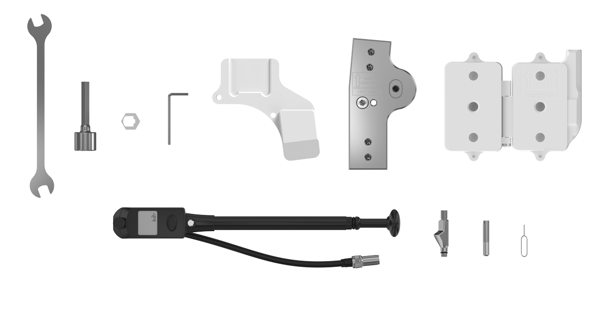 Werkzeugset für Montage und Wartung