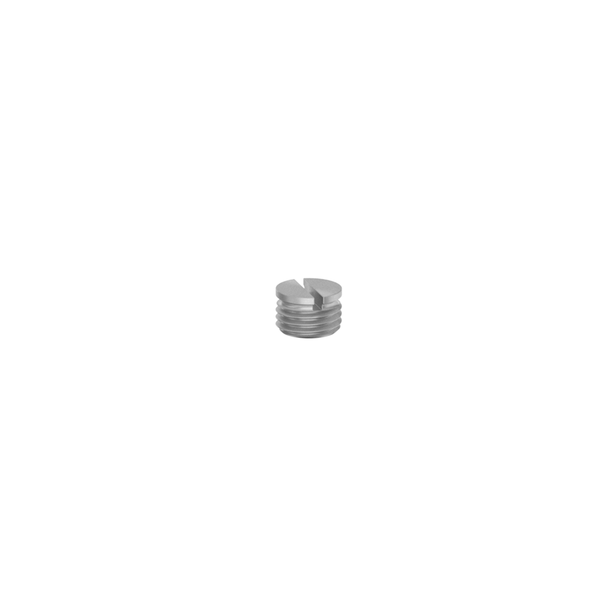 Druckschraube mit Schlitz